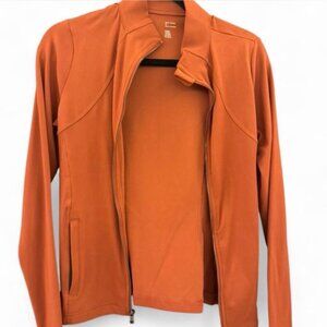 Gilly Hicks Rust-Orange Zip Jacket